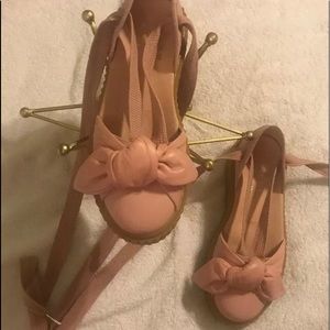 ***SOLD***PUMA Rihanna Bow Creeper Sandal Silver